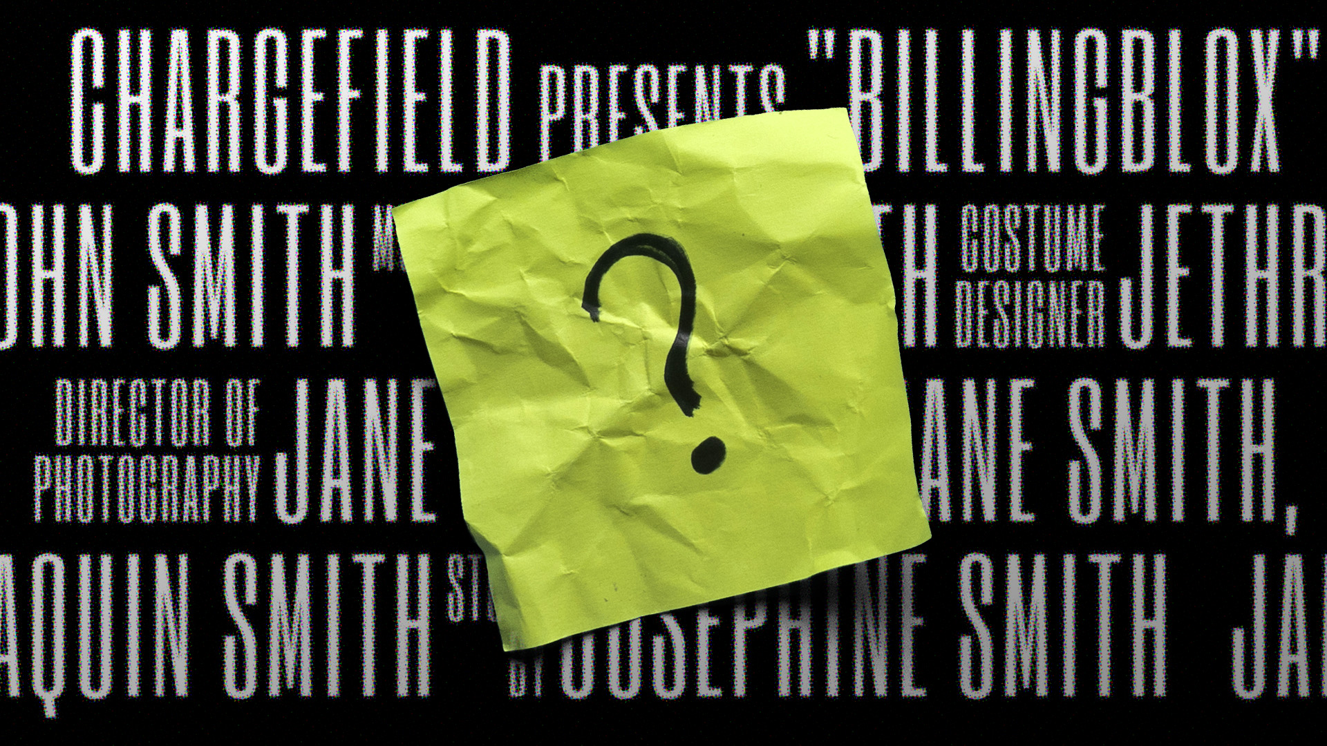 How to Create a Billing Block for Your Movie Poster
